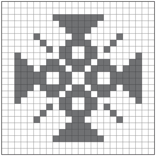 Mustervorlagen für einen Mini-Fischerteppich (Download)
