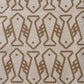 Strandteppich nach Original-Entwürfen der Vorpommerschen Fischerteppiche - Tanzende Fische Beige-Hellbraun
